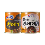 [유동] 번데기 280g x1개 +유동 뚝배기 번데기탕 구수한 맛 280g x1개 : 유동 공식스토어