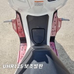 오토바이 알루미늄 발판 보조 발판 흥진 디앤에이모터스 UHR125 BEST : ridermart