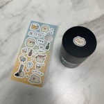 [숲정] 술 마셔서 꽐라 꼼이 씰스티커 (어두운ver) : 기린Tumn문구방