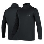 긴팔작업복 남자 등산복 상의 가을 겨울 작업복 티셔츠 목폴라티 : 아시