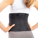 에이런 허리보호대 허리 복대 지지대 견인기 보조기 의료기기 더블 밴드 : 오바디