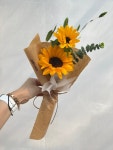 양산꽃집 양산꽃배달 해바라기 꽃다발 : flodia
