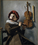 작품번호 1163 주디스 레이스테르 Boy playing the Flute 플루트를 불고 있는 소년 : 명화판매