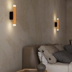 국산 LED 원통벽등 갤러리조명 우드 벽부등 벽부착등 : 다올 홈