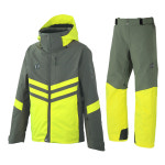 온요네 스키복 2223 ONYONE DEMO TEAM OUTER V.KHAKI x F.YELLOW : 살로몬직영점 X 에스코어