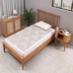 그루잠 참슬림 EMF 탄소 카본 전기장판 1인용 100X180cm 트라이앵글 그레이 : 모인스