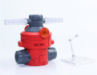EW RG HG 1/144 기동무투전 갓건담 마스터건담 풍운재기 전용 코너 포스트 LED 디오라마 베이스(기체 불포함) : 유어하비