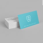 심플 치과 병원 의사 명함 디자인 인쇄 제작 MODU : 베리 페이퍼