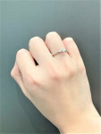 [골든듀] 돌체비타2(솔리테어) 18K 화이트골드 다이아몬드 반지 211100027 : LF스퀘어 광양 골든듀