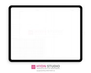 패션 디자인을 위한 디자인노트 + 여자 바디 일러스트 템플릿 (2style) / PDF & 고화질 이미지 : 헤이든스튜디오