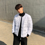 [주문폭주] 배색 포인트 블루종 경량 패딩_(3color) : 미스터제이슨