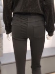 하프밴딩 앞트임 슬림 블랙 팬츠(BD-PAH2213-0) : 세이브존 대전점 베스띠벨리