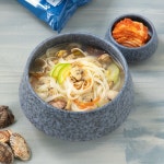 비비고 시원 바지락 칼국수 642g 4봉 : 청화마트