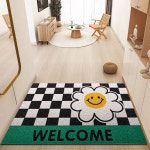 플라워 현관 입구 매트 발매트 : 마니만물상