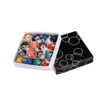 당구 열쇠고리 16개입 1세트 : 럭스빌리어드