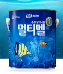 KCC숲으로 멀티멜 3.78L,4L 친환경 수성페인트 셀프 실크벽지 가구 방문 몰딩 콘크리트 철제 : 유니코페인트