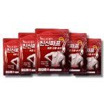 파스명가 신신파프핫 근육통 허리통증 어깨결림 붙이는파스 일체형 대형25매(5매입X5개) : 브로콜리몰