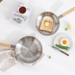 라면 편수냄비 스텐 인덕션 냄비 통3중 우드라이트 멀티팟 국내산 포스코 304 이유식냄비 풍년 : PN풍년