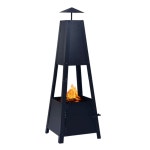 불멍화로대 감성 화목난로 캠핑 테라스 마당 야외 화로 피라미드형 4개 : 어썸바이윤