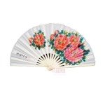 무용부채 목단 꽃부채 천부채 입춤 (대나무살) FA-33 : 해원악기