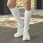 의료용 압박스타킹 핏워크 종아리 압박밴드 하지정맥 10가지 사이즈 삭스형 오프화이트 : fitwalk