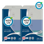 깨끗한나라 천연펄프 순수소프티 미용티슈 2겹 250매 3개입 2팩 : 맨도롱생활건강