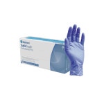 1131 메디컴 롱커프 니트릴 글러브 세이프터치 어드밴스드 프로 바이올렛 일회용 의료용 장갑 MEDICOM / 100/PK : 랩가이드