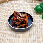 해품 마늘쫑무침 500g 양념마늘쫑 반찬단지 : 해품상회