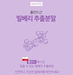 NTL 빌베리 추출물 분말 파우치 130g x 2팩(260g) 폴란드산 100% (복수할인 무료배송) : Well-Looking
