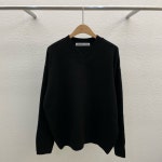 남자 무지 브이넥 깔끔한 오버핏 아크릴 가을니트 7컬러 : 스탑히얼