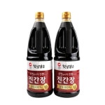 청정원 햇살담은 두번달여 더 진한 진간장 골드 1.7L : 어니언마트
