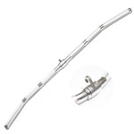 알루미늄 회전직선바 120cm 스트레이트그립 다양한길이 두꺼운그립 렛풀다운바 케이블바 : 와이즈 바디