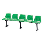 HU 트리 5인용 대기용의자 장의자 운동장의자 관람석의자 휴게실의자 (H3MS5) : 가구클럽