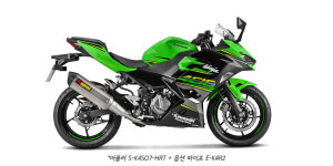 아크라포빅(Akrapovic) 가와사키(KAWASAKI) NINJA400 (닌자) 18~22 머플러 Optional Header Pipe(Stainless Steel) E-K4R2 : 바이크0007