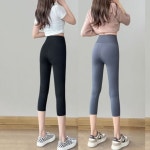 2XL까지 여성요가팬츠 소프트 쿨 7부레깅스 필라테스하의 폴웨어 필라테복 : 엣지유아