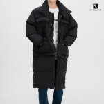 뉴오랜드 1+1 남녀공용 두가지 타입 트랜스폼 웰론 롱앤숏패딩 투웨이 생활방수 방한 점퍼 : 뉴오랜드