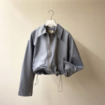[J0695] 데일리수잔 스트링 카라 바람막이 자켓 : 데일리수잔