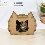 더조은 스크래쳐 캣 하우스 CT-10 고양이 스크래치 스크레쳐 반려 애묘 실내묘 인테리어 : 조은세상1