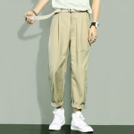 남자 가을 슬랙스 스트릿 와이드 팬츠 편한 통큰 바지 : 슬기로운 방콕생활