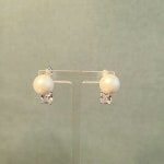 진주랑사각다이아큐빅  귀걸이쇼핑몰 왕진주귀걸이 : 쥬얼리치 Jewelrich