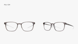 5종 사은/품 바이코즈 POLLY 폴리 빅사이즈 오버사이즈 가벼운 뿔테 안경 : 밝은세상안경 수명산점