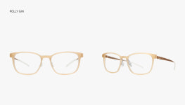 5종 사은/품 바이코즈 POLLY 폴리 빅사이즈 오버사이즈 가벼운 뿔테 안경 : 밝은세상안경 수명산점