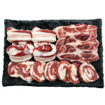 명품돼지 이베리코 모듬세트 1kg (꽃목살+꽃삼겹살+일반삼겹) 자연방목 스페인 정통돼지 : 삼대장