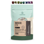 Charm Goods 보이차 50 티백 중국 운남성산 갈산 무첨가 중국 명차 : 디럭스샵