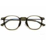 래쉬 안경 엘타입 라치 C5 올리브 카키 LASH L TYPE LARCH 얇은 뿔테 안경 : 안경and선글라스