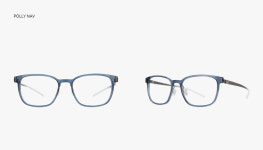 5종 사은/품 바이코즈 POLLY 폴리 빅사이즈 오버사이즈 가벼운 뿔테 안경 : 밝은세상안경 수명산점