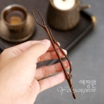 [다도 육군자] 예향원 순동 나뭇가지 자사호 다기 찻주전자 뚜껑 집게 E-9503 : 예향원