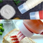 업소용 소스병 1구 600ml 대형 식당 시럽 뾰족 케찹병 잘라쓰는 타코야끼 머스타드 : 다인네