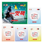 해피데이 대용량 포켓용 100g 흔드는 핫팩 골프용 캠핑용 100개 : 아우르다샵