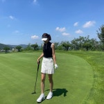 여성골프치마 주름스커트 플리츠 테니스스커트 큐롯 라운딩룩 A라인 치마바지 이브너 : 이브너